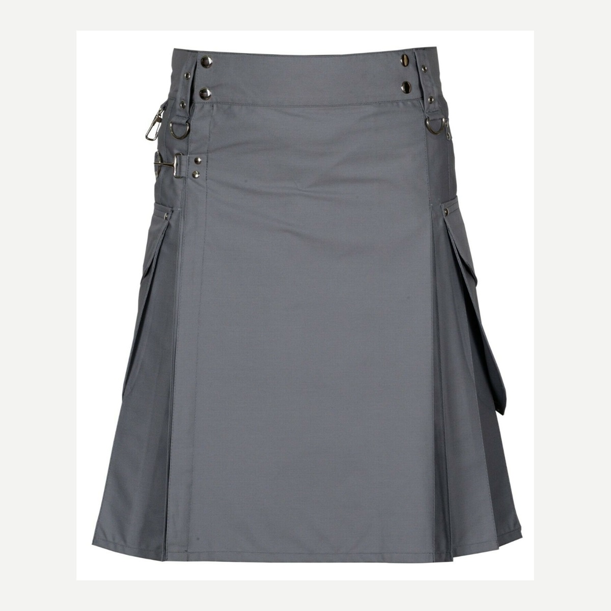 Gray Utility Kilt - custom kilt - Al Wahab Global product reference