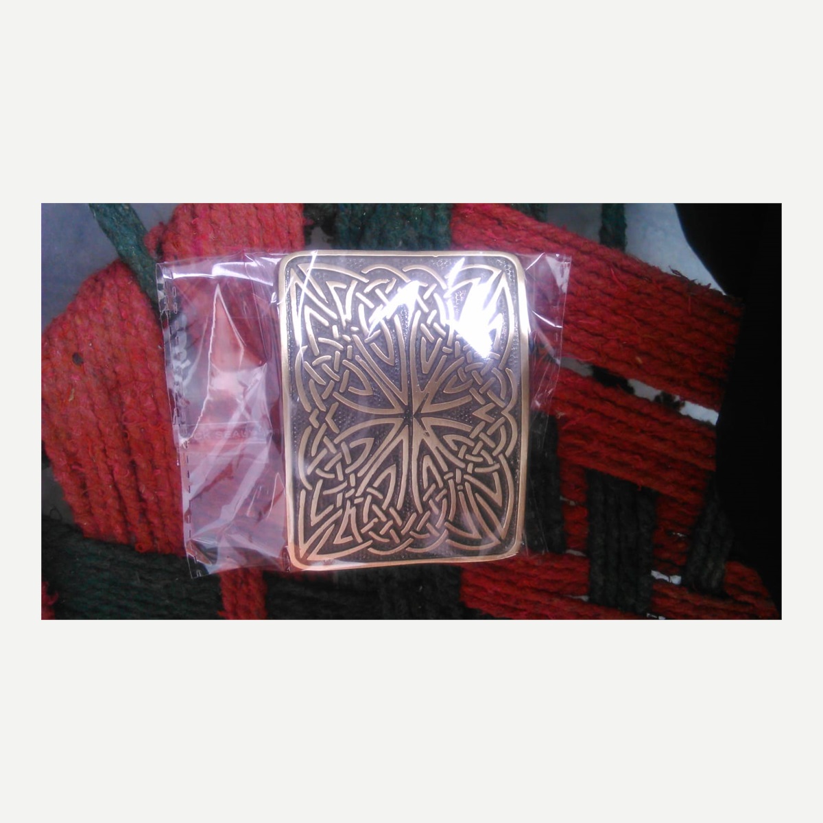 Celtic knotwork kilt belt buckle product reference